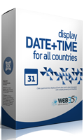 Display Date and Time – Joomla! module